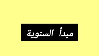 تعريف مبدأ السنوية والإستثناءات الواردة عليه تعريف مبدأ السنوية والإستثناءات الواردة عليه