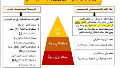 تلخيص القانون 38.15 للتنظيم القضائي خطاطات PDF تلخيص القانون 38.15 للتنظيم القضائي خطاطات PDF
