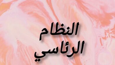 النظام الرئاسي النظام الرئاسي