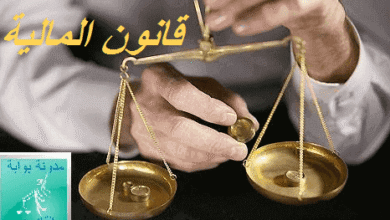 ملخص قانون الميزانية PDF | تلخيص المالية العامة